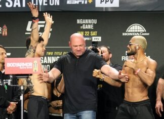 Brandon Moreno and Deiveson Figueiredo, UFC 270