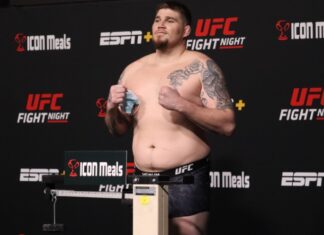 Justin Tafa vs. Jake Collier Set For April 30 UFC Event Jake Collier UFC