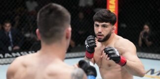 Arman Tsarukyan and Joel Alvarez, UFC Vegas 49
