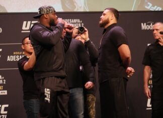 Derrick Lewis and Tai Tuivasa, UFC 271