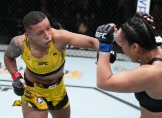 Josiane Nunes and Ramona Pascual, UFC Vegas 49
