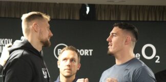 Alexander Volkov and Tom Aspinall, UFC London