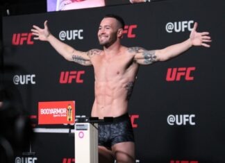 Colby Covington, UFC 272 official weigh-in