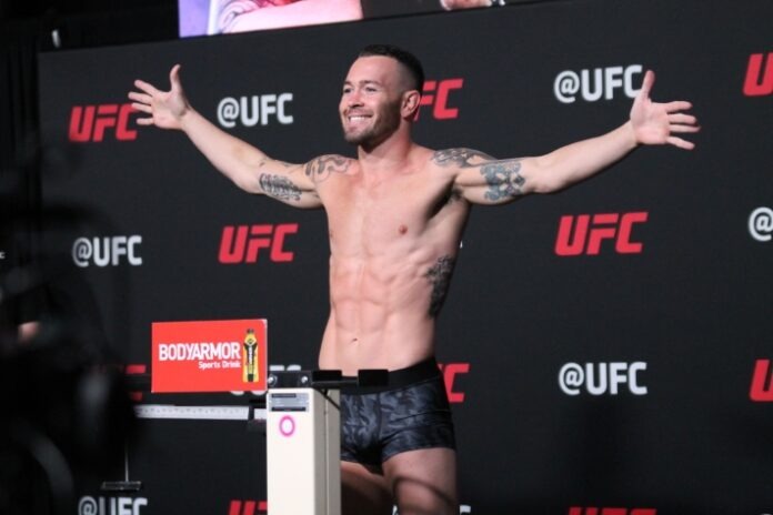 Colby Covington, UFC 272 official weigh-in