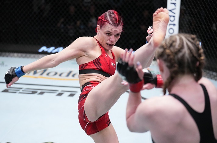 Gillian Robertson vs. Piera Rodriguez Booked for April 15 UFC Card