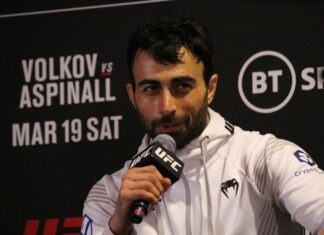 Makwan Amirkhani, UFC London