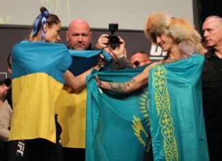 Maryna Moroz and Mariya Agapova, UFC 272