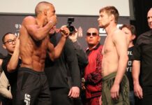 Edson Barboza and Bryce Mitchell, UFC 272