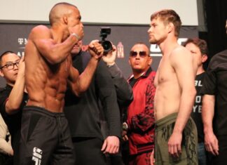 Edson Barboza and Bryce Mitchell, UFC 272