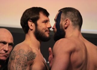 Nikita Krylov and Paul Craig, UFC London