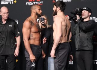 Thiago Santos and Magomed Ankalaev, UFC Vegas 50