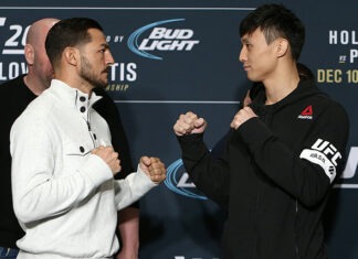 Cub Swanson and Doo-Ho Choi ahead of UFC 206