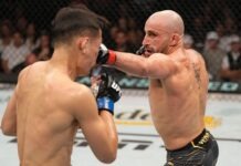 The Korean Zombie and Alexander Volkanovski, UFC 273
