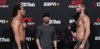 Jordan Leavitt and Trey Ogden, UFC Vegas 51