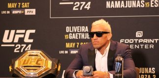 Charles Oliveira, UFC 274