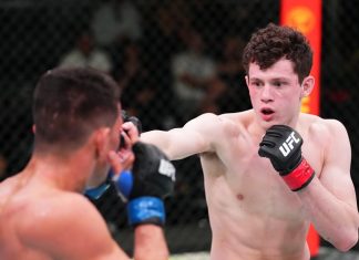 Felipe Colares and Chase Hooper, UFC Vegas 55