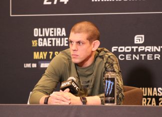 UFC 274: Joe Lauzon Promises “We Will Try To Murder Each Other On Saturday” Joe Lauzon, UFC 274 Media Day