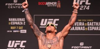 Charles Oliveira, UFC 274 Ceremonial Weigh-Ins