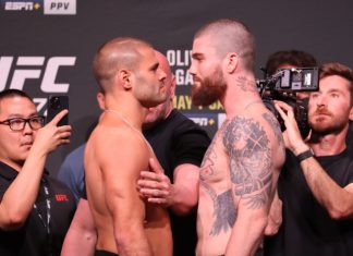 Andre Fialho and Cameron VanCamp, UFC 274