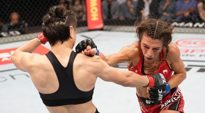 Weili Zhang and Joanna Jedrzejczyk, UFC 275
