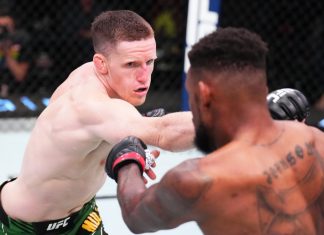 Jamie Mullarkey and Michael Johnson, UFC Vegas 58