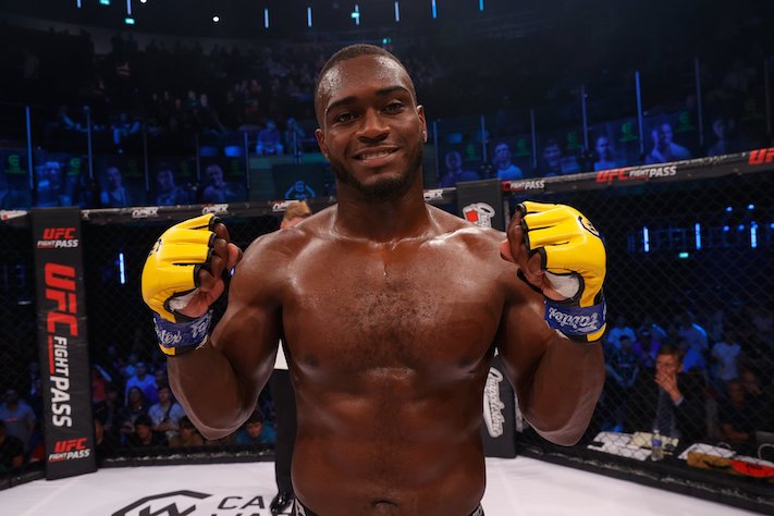 Omiel Brown Hopes Dana White Sees Cage Warriors 141 Performance: “I’ll Be Seeing You in a Couple Years”