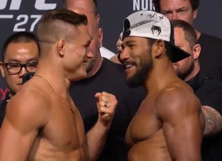 Drew Dober and Rafael Alves, UFC 277