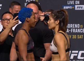 Joselyne Edwards and Ji Yeon Kim, UFC 277