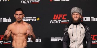 Rafael dos Anjos, Rafael Fiziev, UFC Vegas 58