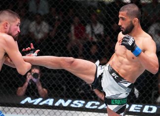 Saidyokub Kakhramonov and Ronnie Lawrence, UFC Vegas 58