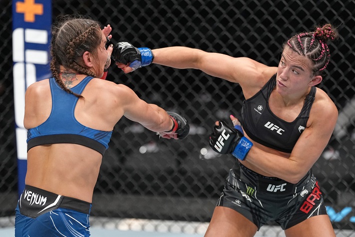UFC 276: Maycee Barber Fights Out Deal, Jessica Eye Retires