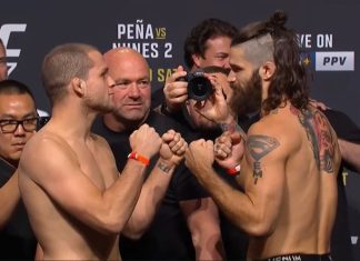 Alex Morono and Matthew Semelsberger, UFC 277