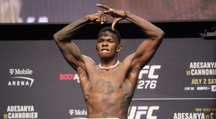 UFC 276 Israel Adesanya