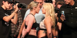 Molly McCann and Hannah Goldy, UFC London