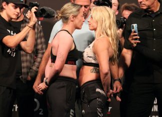 Molly McCann and Hannah Goldy, UFC London
