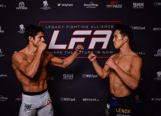 Ary Farias and Michinori Tanaka, LFA 138