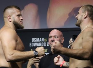 Marcin Tyrbua and Alexander Romanov, UFC 278