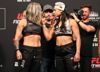 Priscila Cachoeira and Ariane Lipski, UFC San Diego