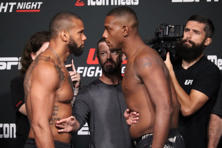 Jamahal Hill Stops Thiago Santos, UFC Vegas 59 Ends Up with 100% Finish Rate