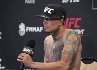 Cristian Quinonez, UFC Paris