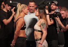 Stephanie Egger and Ailin Perez, UFC Paris