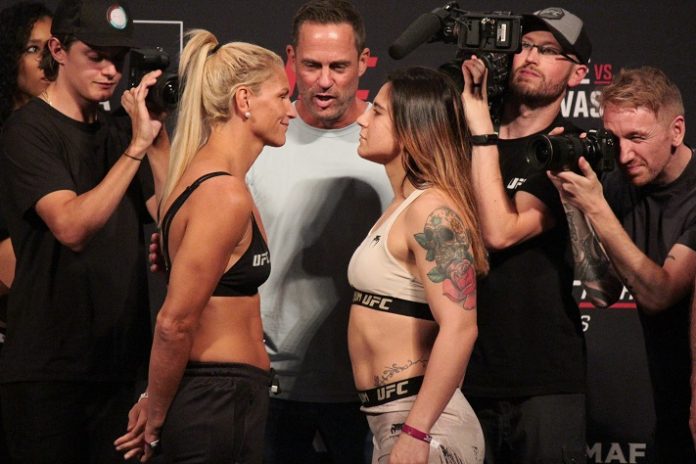 Stephanie Egger and Ailin Perez, UFC Paris