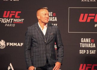 Georges St-Pierre, UFC Paris