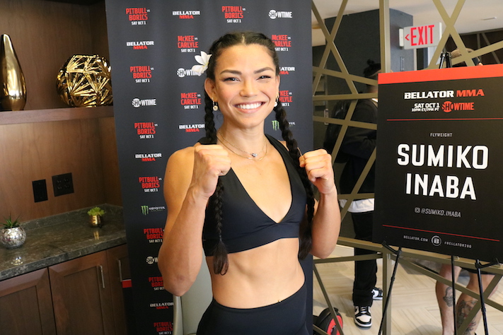 Bellator 286: Sumiko Inaba Striving to Be Exactly What Ilima-Lei Was — The Champ