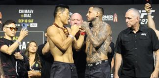 Li Jingliang and Daniel Rodriguez, UFC 279