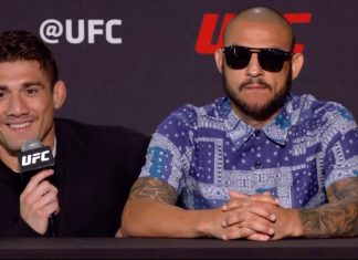 Dan Argueta and Cub Swanson, UFC Vegas 62