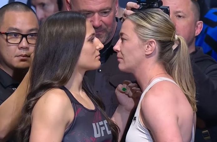Erin Blanchfield and Molly McCann, UFC 281