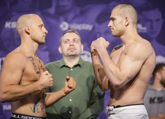 KSW 76 weigh-in