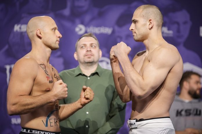 KSW 76 weigh-in