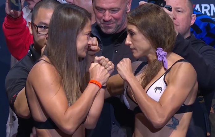 Karolina Kowalkiewicz and Silvana Gomez Juarez, UFC 281